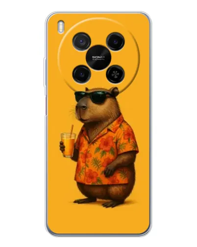 Чохол для Huawei Mate 80 Pro Max з картинкою «Капібара на відпочинку» Чохол для Huawei Mate 80 Pro Max з картинкою «Капібара на відпочинку»