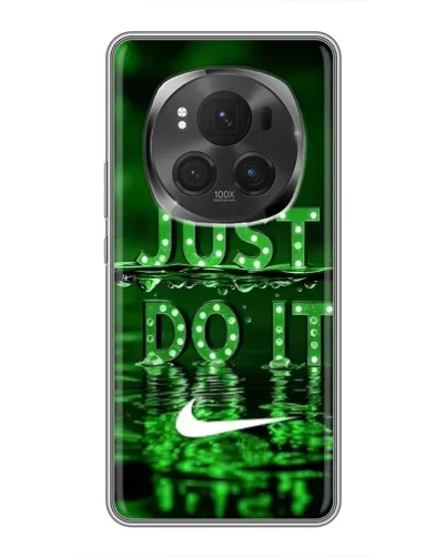 Чехол для Huawei Mate 80 RS Ultimate с картинкой «Зеленый неоновый Nike»
