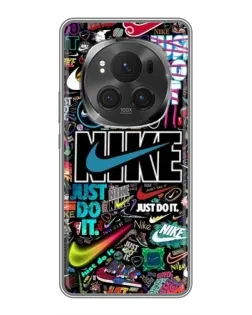 Чохол для Huawei Mate 80 RS Ultimate з картинкою «Яскравий колаж Nike»