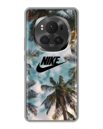 Чехол для Huawei Mate 80 RS Ultimate с картинкой «Тропический принт Nike» Чехол для Huawei Mate 80 RS Ultimate с картинкой «Тропический принт Nike»