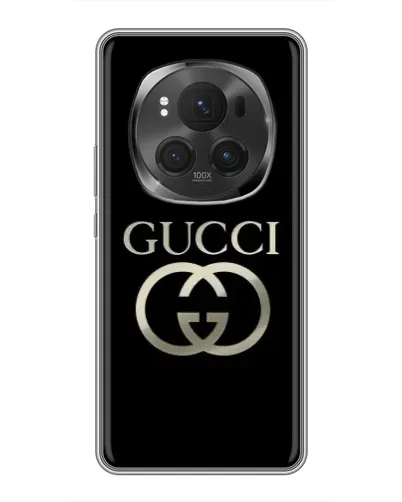 Чохол для Huawei Mate 80 RS Ultimate з картинкою «Gucci — золото на чорному» Чохол для Huawei Mate 80 RS Ultimate з картинкою «Gucci — золото на чорному»
