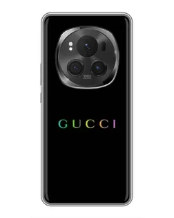 Чохол для Huawei Mate 80 RS Ultimate з картинкою «Gucci — неоновий мінімалізм» Чохол для Huawei Mate 80 RS Ultimate з картинкою «Gucci — неоновий мінімалізм»