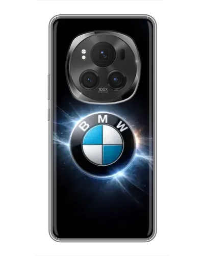 Чехол для Huawei Mate 80 RS Ultimate с картинкой «BMW — неоновое сияние»