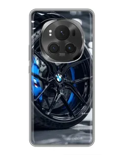 Чехол для Huawei Mate 80 RS Ultimate с картинкой «Колесо BMW вблизи»