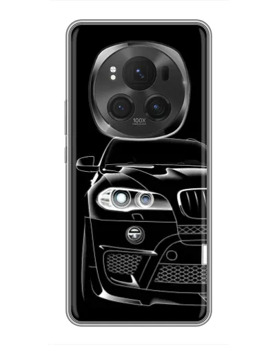 Чехол для Huawei Mate 80 RS Ultimate с картинкой «Темный силуэт BMW»