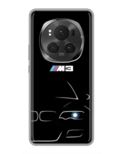 Чехол для Huawei Mate 80 RS Ultimate с картинкой «Минималистичный принт BMW M3»