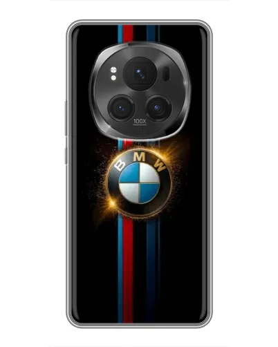 Чехол для Huawei Mate 80 RS Ultimate с картинкой «BMW M-Power неон»