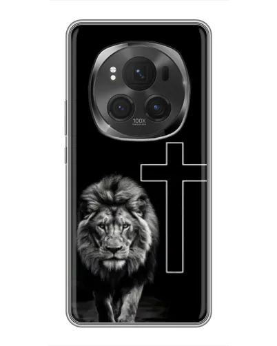 Чехол для Huawei Mate 80 RS Ultimate с картинкой «Лев и Крест»