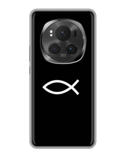 Чохол для Huawei Mate 80 RS Ultimate з картинкою «Символ риби Jesus» Чохол для Huawei Mate 80 RS Ultimate з картинкою «Символ риби Jesus»