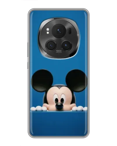 Чехол для Huawei Mate 80 RS Ultimate с картинкой «Микки выглядывает» Чехол для Huawei Mate 80 RS Ultimate с картинкой «Микки выглядывает»