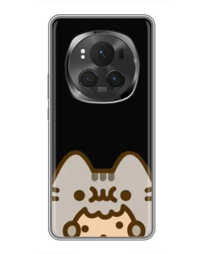 Чехол для Huawei Mate 80 RS Ultimate с картинкой «Пушин на черном»