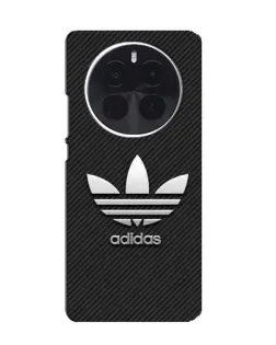 Чехол для Huawei Mate 80 с картинкой «Adidas Карбоновая текстура»