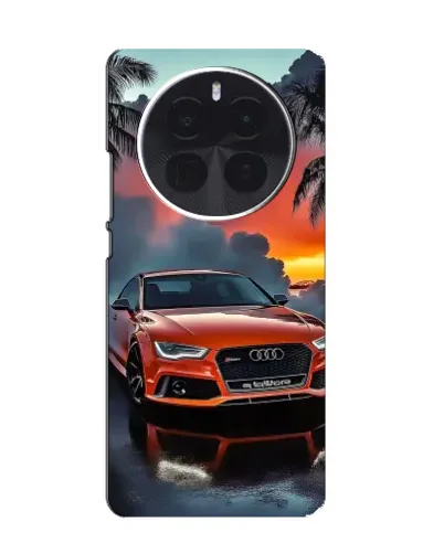 Чехол для Huawei Mate 80 с картинкой «Audi — закат»