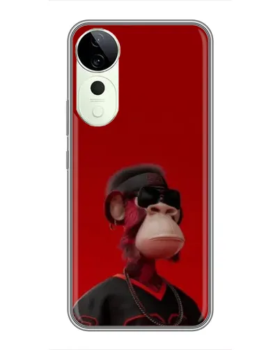 Чехол для Huawei nova 14 Energy с картинкой «Bored Ape в красном»