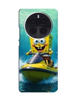 Чохол для Huawei Nova 14i з картинкою «Спанч Боб на гідроциклі» Чохол для Huawei Nova 14i з картинкою «Спанч Боб на гідроциклі»