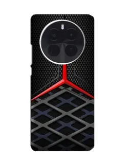 Чехол для Huawei nova 16 Pro с картинкой «Mercedes Carbon Grid»