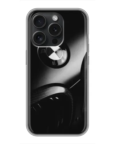 Чехол для Huawei nova 16 SE с картинкой «Эмблема BMW — макро»