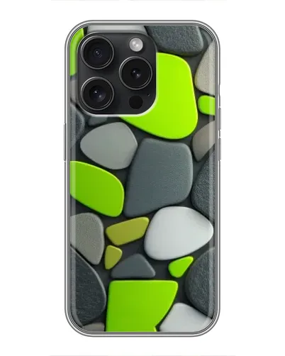 Чехол для Huawei nova 16 SE с картинкой «Яркая неоновая галька»