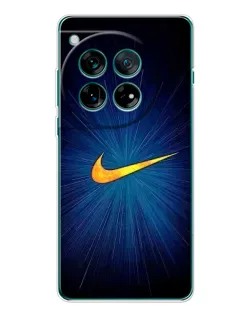 Чехол для Huawei nova 16 Ultra с картинкой «Синий пульс Nike»