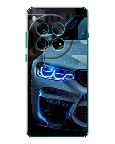 Чехол для Huawei nova 16 Ultra с картинкой «Взгляд BMW с синими фарами»