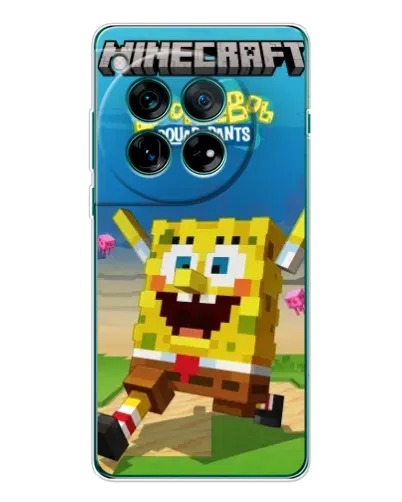 Чохол для Huawei nova 16 Ultra з картинкою «Губка Боб Minecraft» Чохол для Huawei nova 16 Ultra з картинкою «Губка Боб Minecraft»