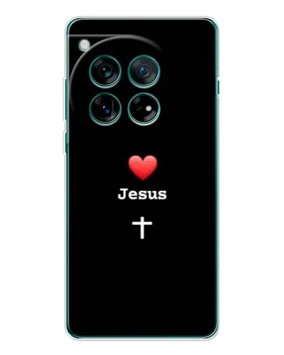 Чехол для Huawei nova 16 Ultra с картинкой «Сердце - Jesus»