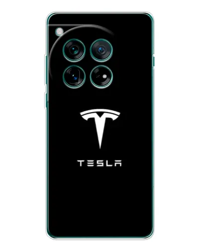 Чехол для Huawei nova 16 Ultra с картинкой «Tesla White Logo»