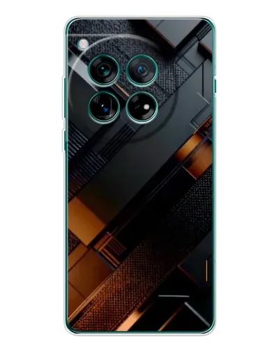 Чехол для Huawei nova 16 Ultra с картинкой «Черные геометрические блоки»