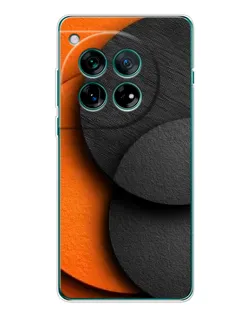 Чехол для Huawei nova 16 Ultra с картинкой «Геометрия оранжевых кругов»