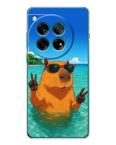 Чехол для Huawei nova 16 Ultra с картинкой «Морская капибара» Чехол для Huawei nova 16 Ultra с картинкой «Морская капибара»