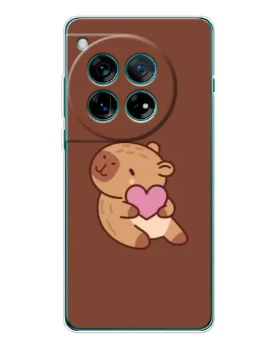 Чехол для Huawei nova 16 Ultra с картинкой «Капибара с сердцем» Чехол для Huawei nova 16 Ultra с картинкой «Капибара с сердцем»