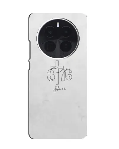 Чехол для Huawei nova 16 с картинкой «Иоанна 3:16 Крест»