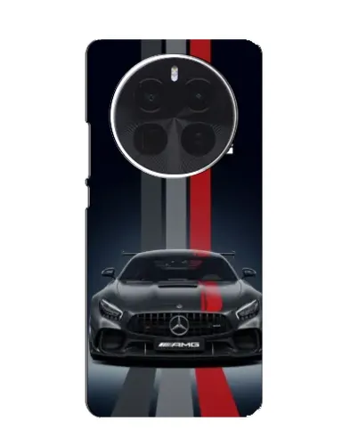 Чехол для Huawei nova 16 с картинкой «Mercedes — белый карбон»