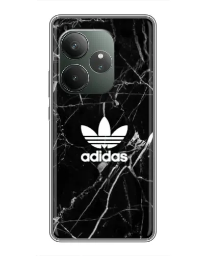 Чехол для Huawei nova 16z с картинкой «Белый мрамор Adidas»