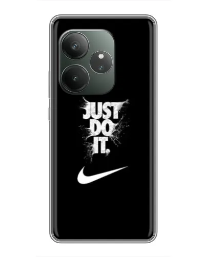 Чехол для Huawei nova 16z с картинкой «Текстовый принт Nike»