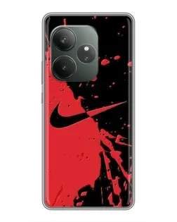 Чехол для Huawei nova 16z с картинкой «Красные брызги Nike» Чехол для Huawei nova 16z с картинкой «Красные брызги Nike»