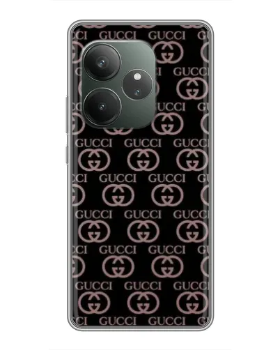 Чехол для Huawei nova 16z с картинкой «Классическая монограмма Gucci»