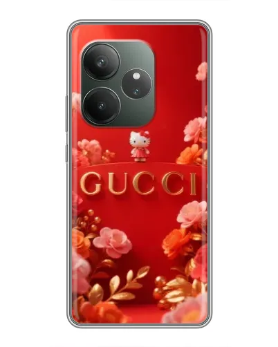 Чехол для Huawei nova 16z с картинкой «Gucci — золотой сад»