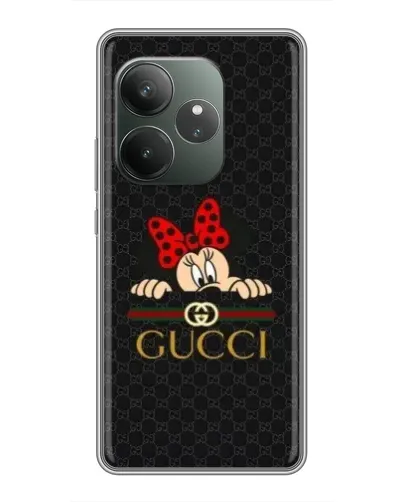 Чехол для Huawei nova 16z с картинкой «Минни Маус Gucci — черный»