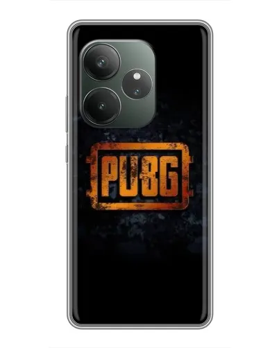 Чехол для Huawei nova 16z с картинкой «PUBG — золотой логотип»