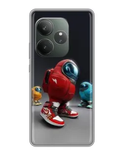 Чехол для Huawei nova 16z с картинкой «Among Us — 3D стиль»