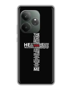 Чехол для Huawei nova 16z с картинкой «Текстовый крест»