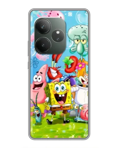 Чехол для Huawei nova 16z с картинкой «Губка Боб и друзья» Чехол для Huawei nova 16z с картинкой «Губка Боб и друзья»