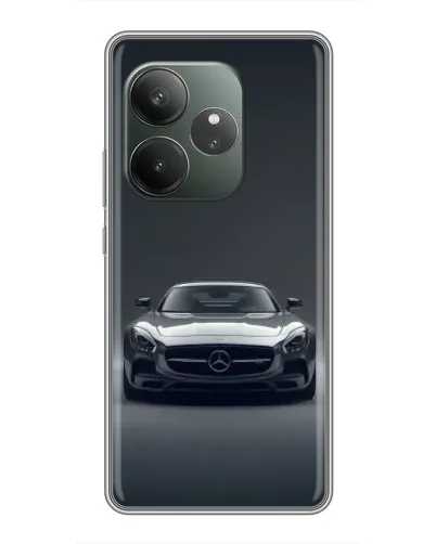 Чехол для Huawei nova 16z с картинкой «Mercedes на черном»