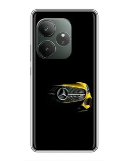 Чехол для Huawei nova 16z с картинкой «Mercedes — ретро стиль»