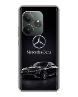 Чехол для Huawei nova 16z с картинкой «Mercedes — решетка радиатора»