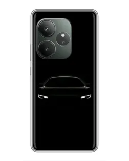 Чехол для Huawei nova 16z с картинкой «Взгляд Audi в темноте»