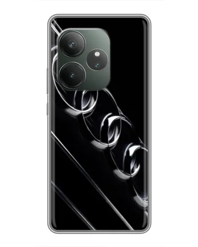 Чехол для Huawei nova 16z с картинкой «Audi — абстрактные кольца»