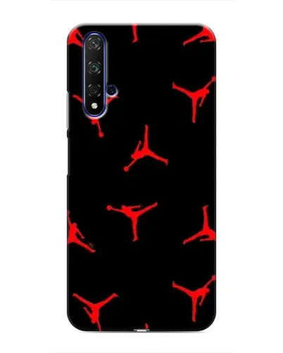 Чехол для Huawei Nova 5T с картинкой «Jordan Red Pattern» Чехол для Huawei Nova 5T с картинкой «Jordan Red Pattern»