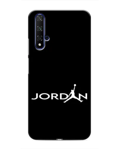 Чехол для Huawei Nova 5T с картинкой «Jordan White Logo» Чехол для Huawei Nova 5T с картинкой «Jordan White Logo»